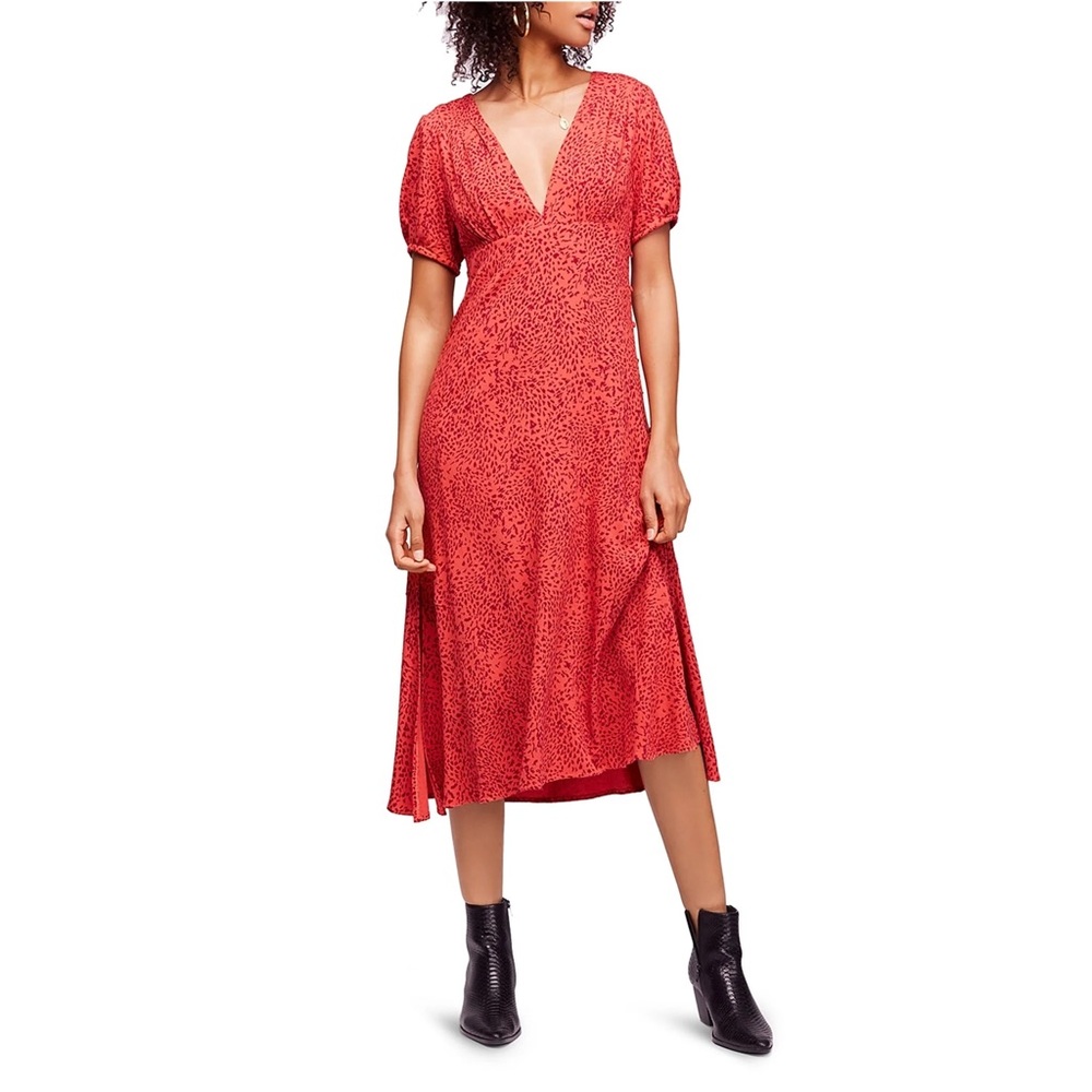 Free People Patterned Maxi Dress